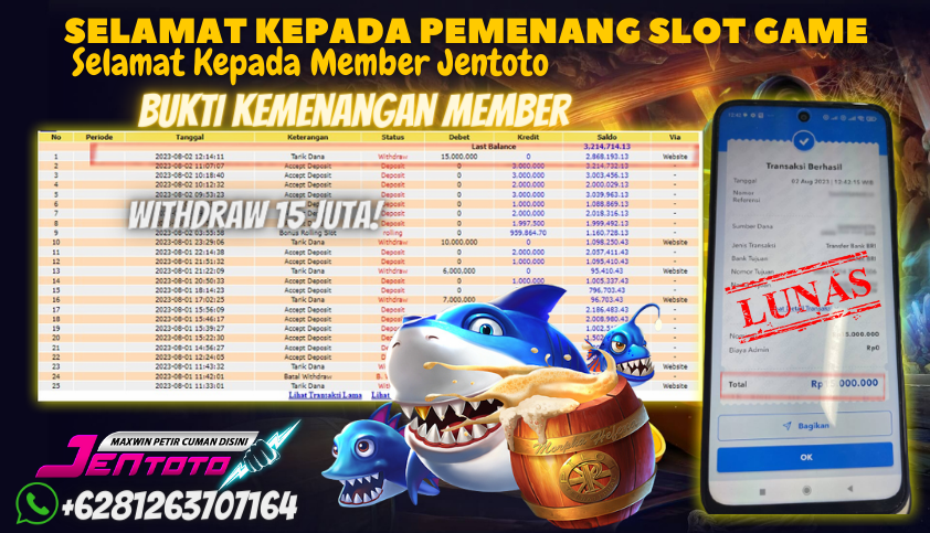 Bukti JP Slot Pragmatic Play Jentoto - Sweet Bonanza